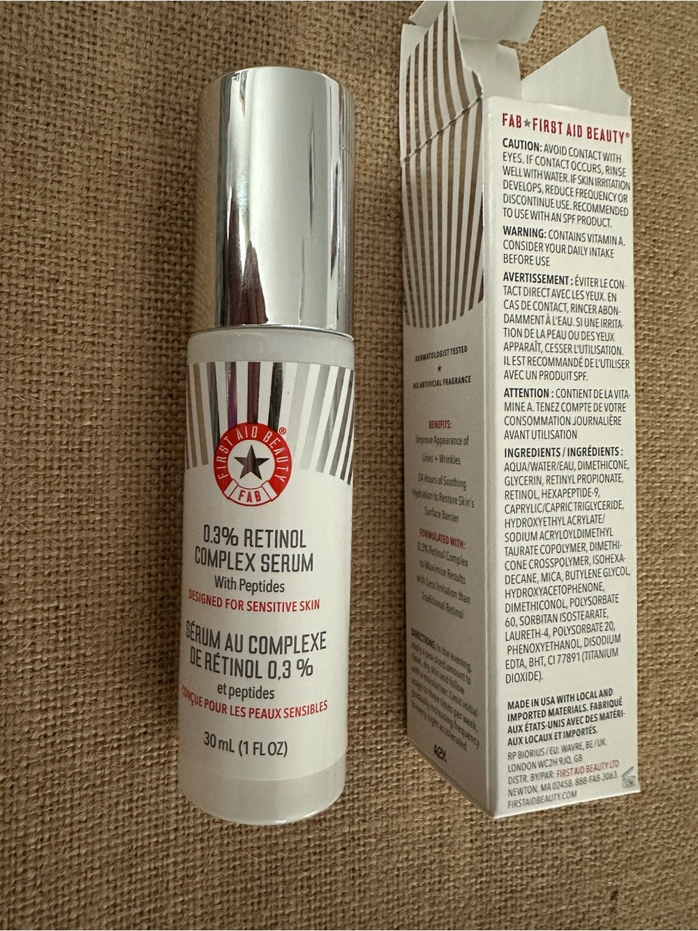 First Aid Beauty Retinol Complex Serum - New